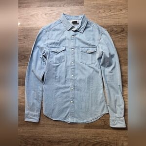 ASOS Men's Western Denim Shirt